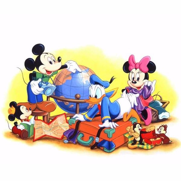 Disneys Family 1 Photo Cake