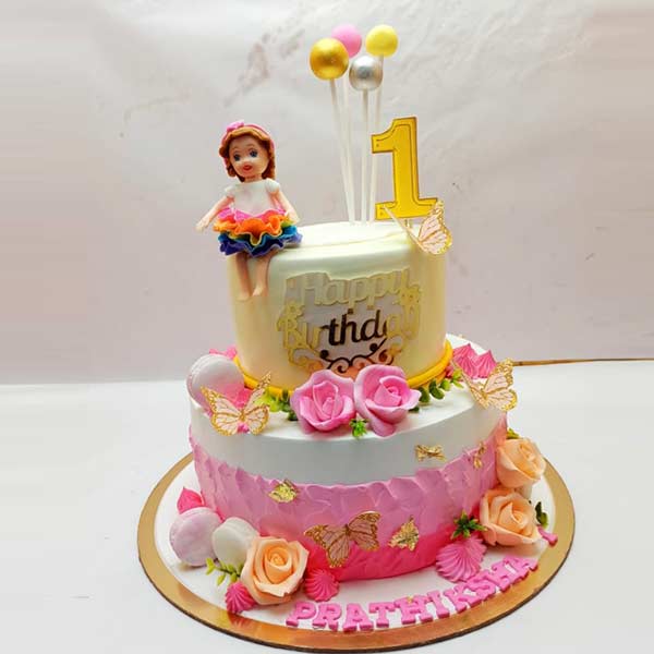 Doll Theme Cake