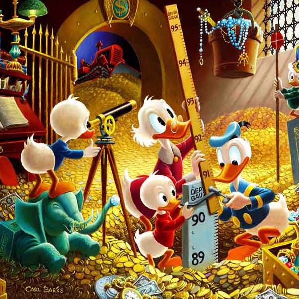 Dragon Duck Tales Photo Cake