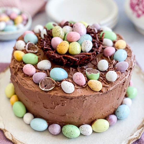 Easter Nest Delight Cake