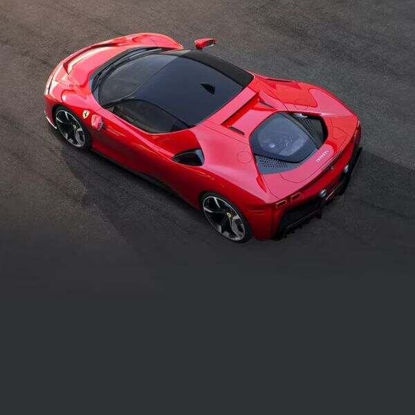 Ferrari SF90 Stradale Photo Cake