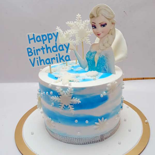 Frozen Elsa Cake