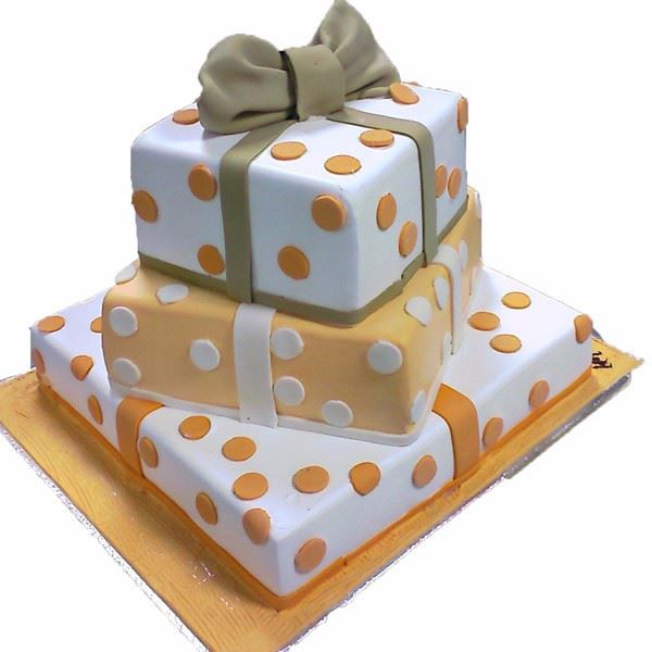 Gift Boxes Fondant Cake