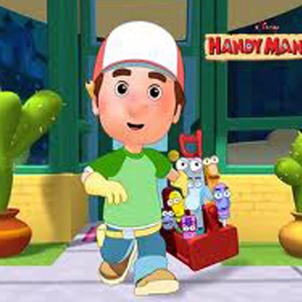Handy Manny2 Photo Cake
