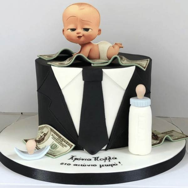 Baby milk cake
