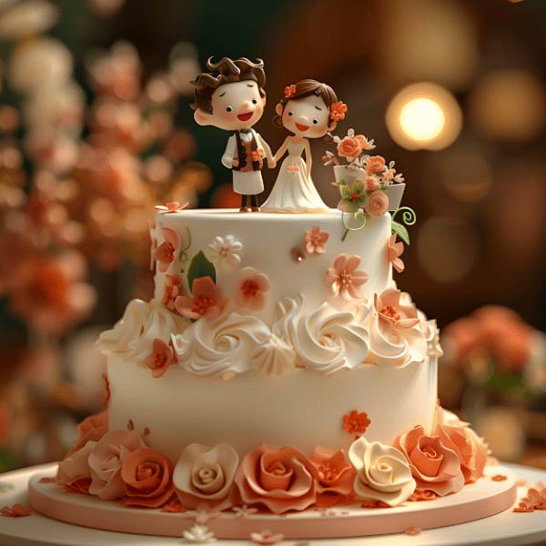 Lets Unite Fondant Cake