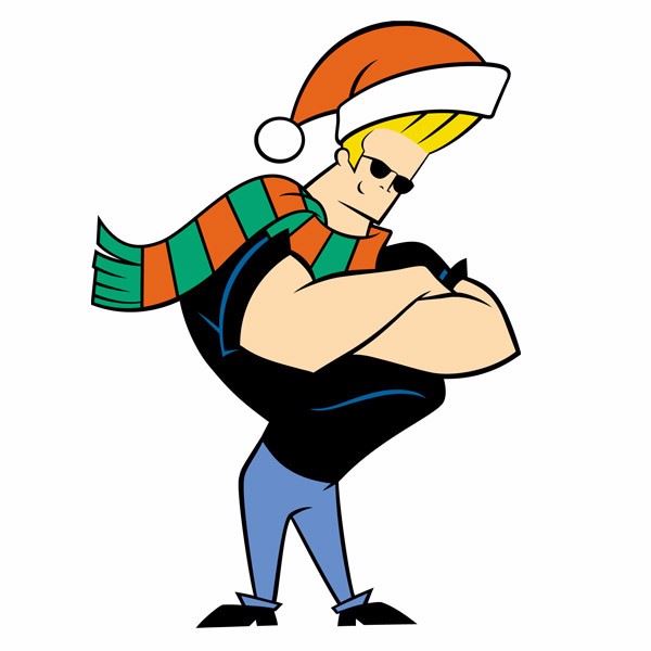 Johnny Bravo Photo Cake