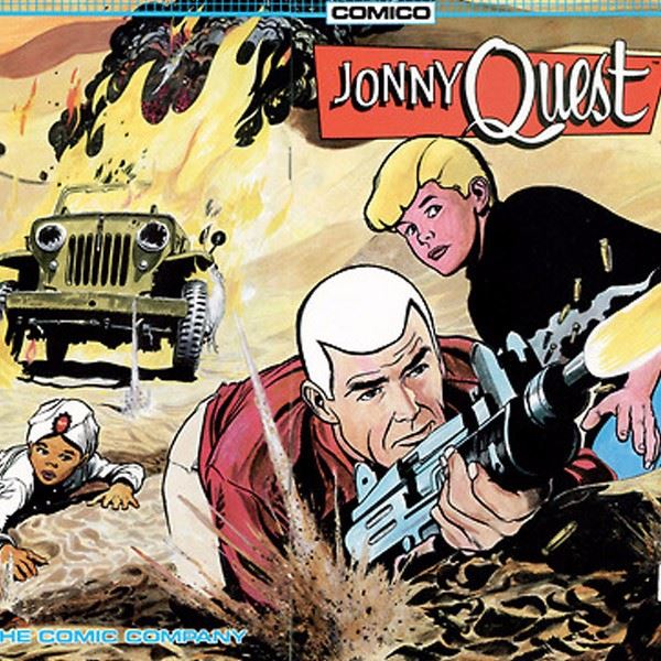Jonny Quest Photo Cake