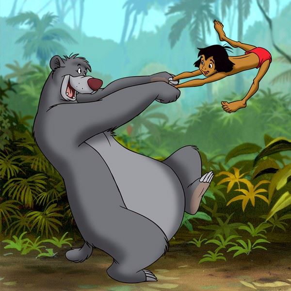 Jungle Book Photo Cake