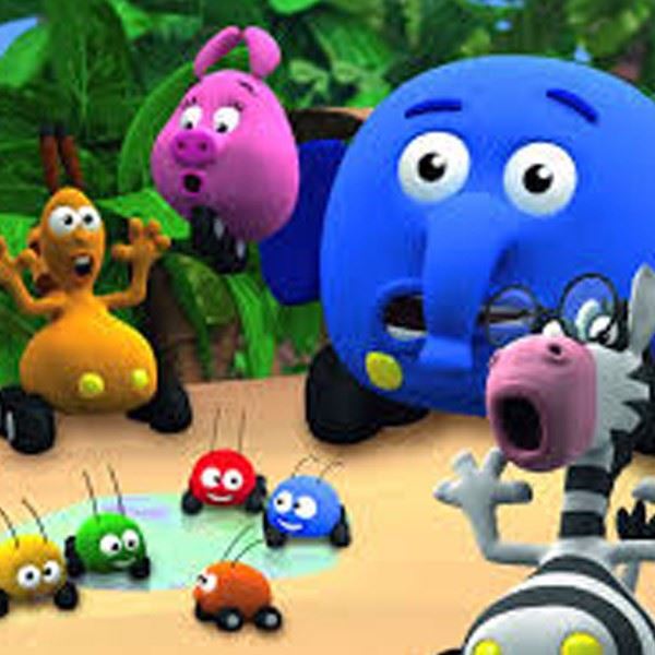 Jungle Junction Photo Cake