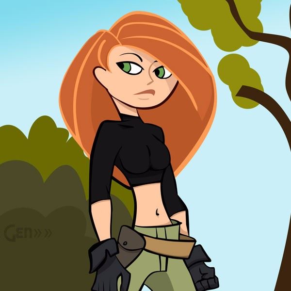 Kim Possible Cake