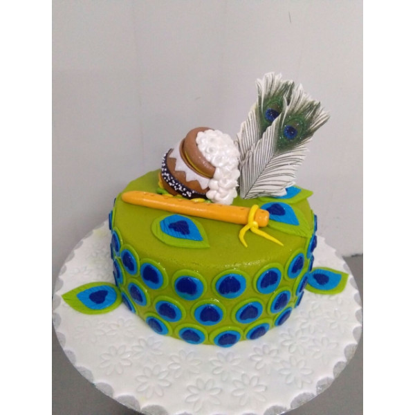 Krishna Ashtami Cake