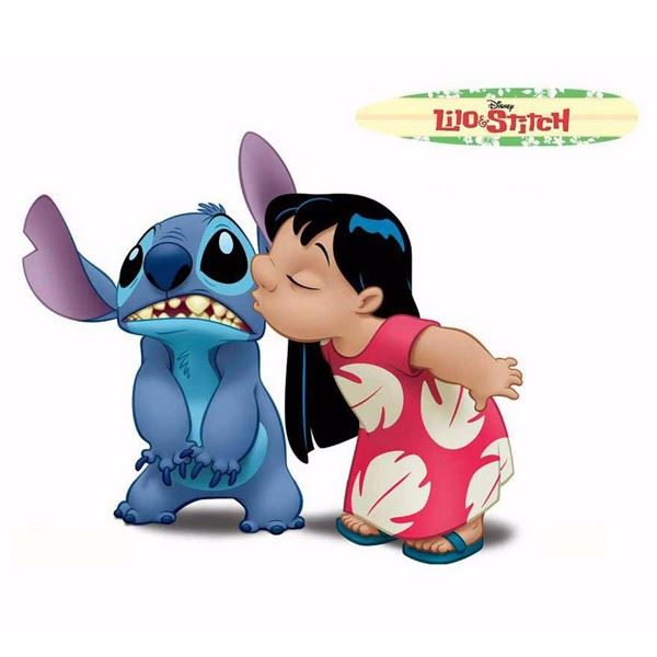 Lilo and Stitch Photo Cake