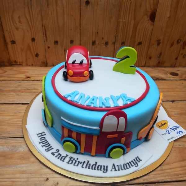 Little Racer Birthday Cake