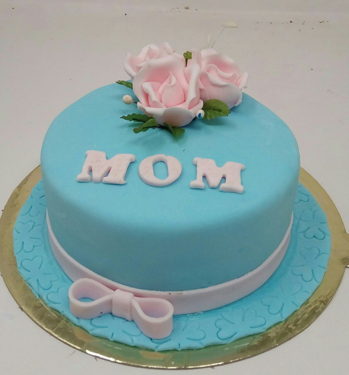 Mother Day Cakes blue