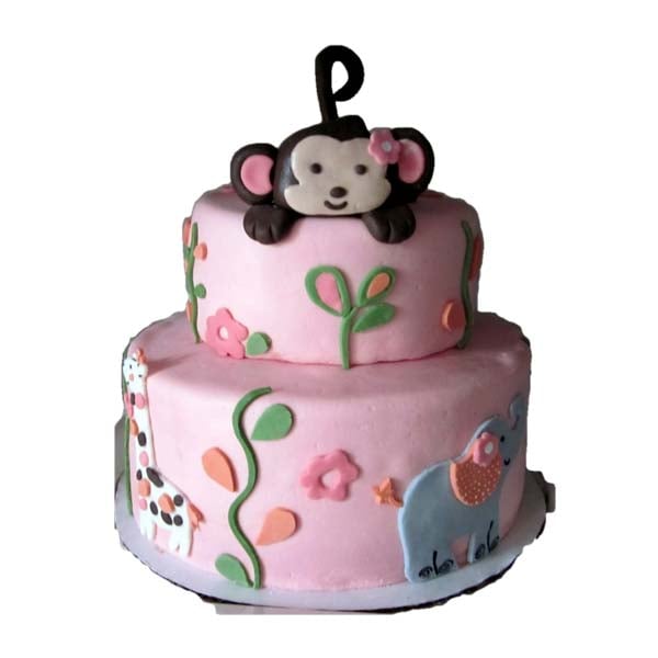 1st Birthday Theme Cake NM48