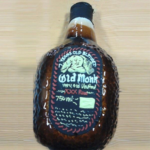 Old Monk Cream Finish Cake