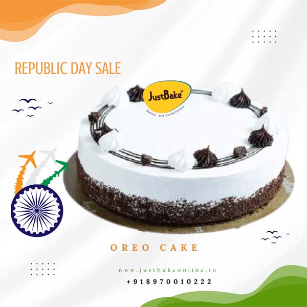 Oreo Republic Day Cake