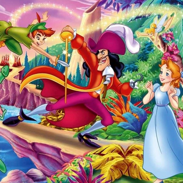 Peter Pan Adventures Photo Cake