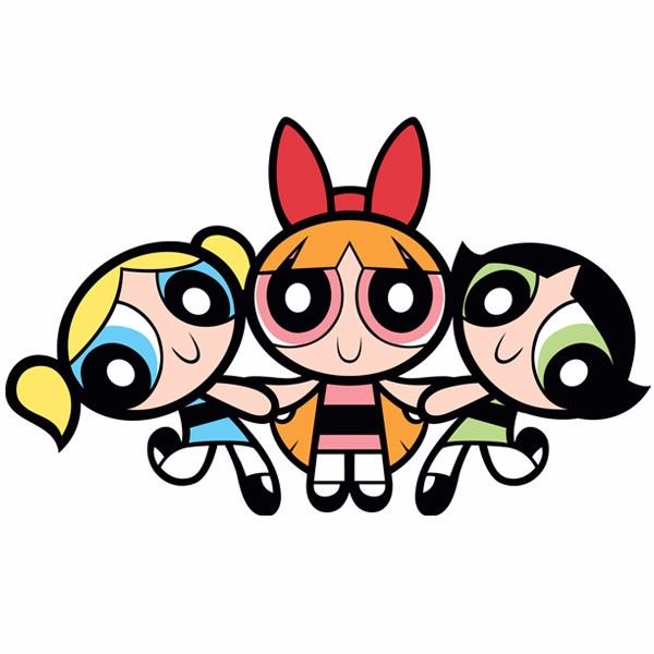 Power Puff Girls Photo Cake