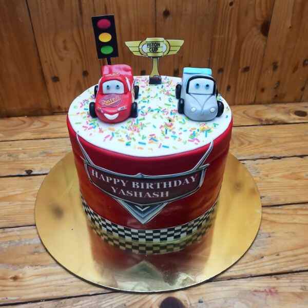 Race Day Victory Cake