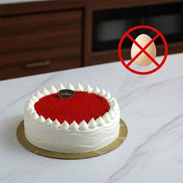 Red Velvet Eggless Cake