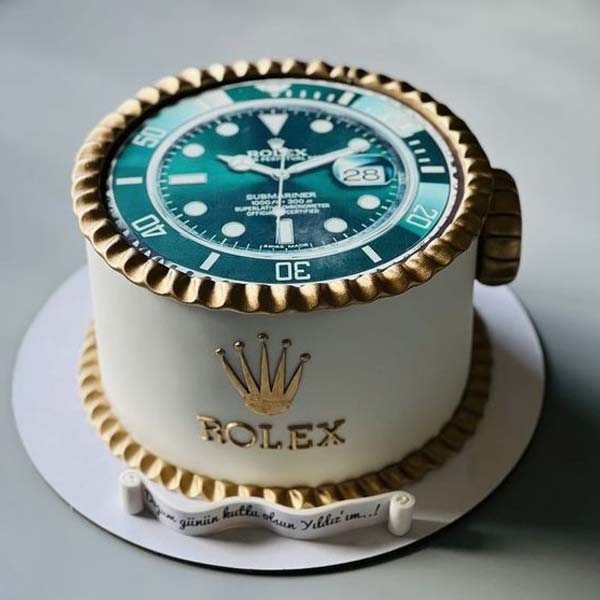 Rolex 2d cake