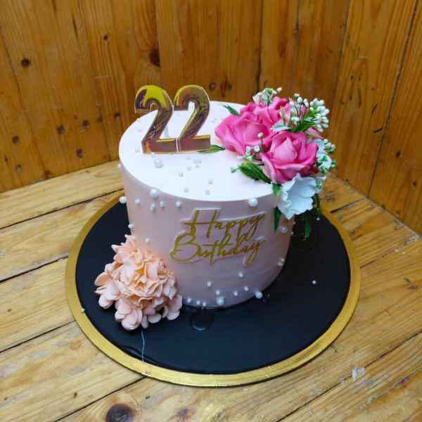 Rosy Pearl Dream cake