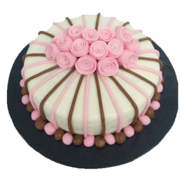 Designer Floral Cake 02 AN26