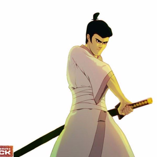 Samurai Jack Photo Cake