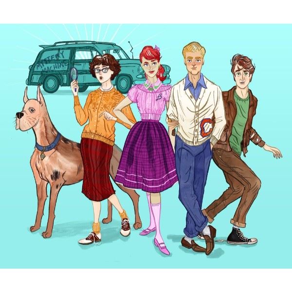 Scooby Doo Photo Cake