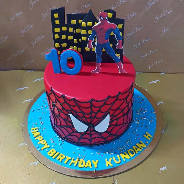 Spider Man Cake For Kids