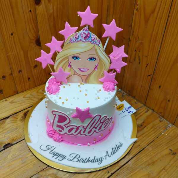 Starlit Barbie Bash Cake