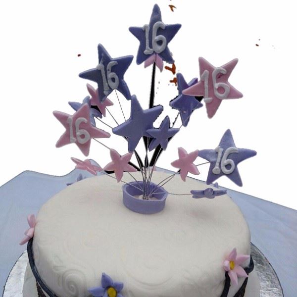 Starry16 Fondant Cake