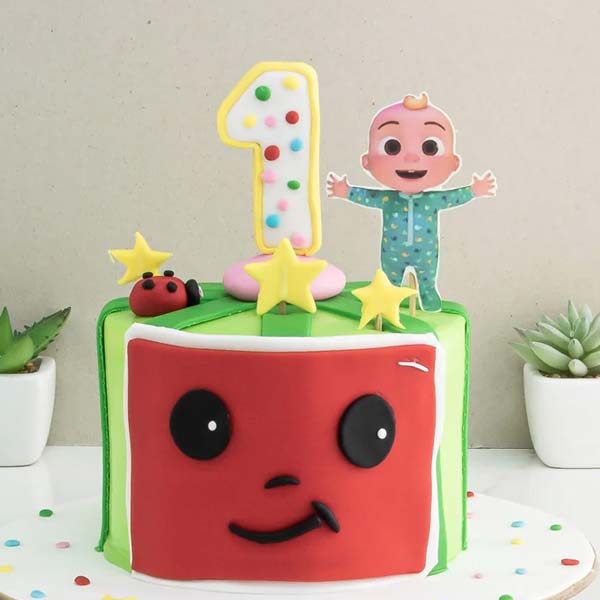 1st birthday Red cake