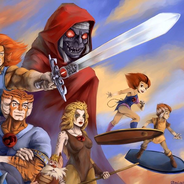 Thunder Cats Photo Cake