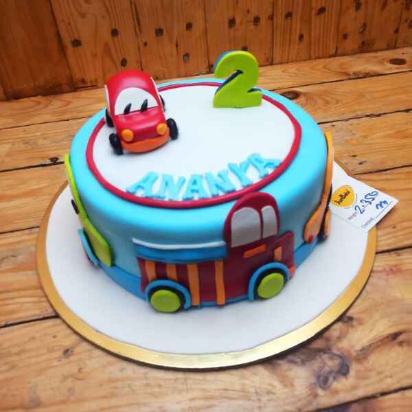 Tiny Wheels Joyride Cake