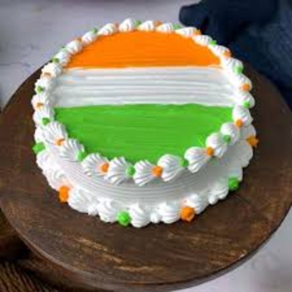 Tricolour Cake