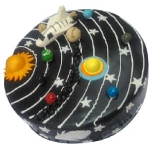 Solar Planet Theme Cake 3D43