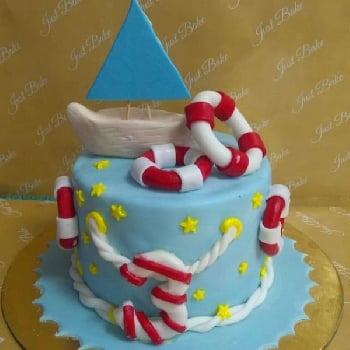 Blue Sea Theme cake
