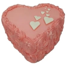 Heart Shape Valentines Day Cake  PH