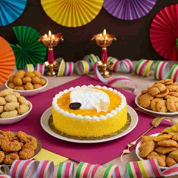 Alphanso Mango Eggless Cake