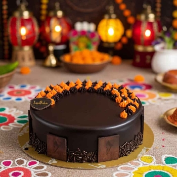 Belgium Truffle Eggless Cake