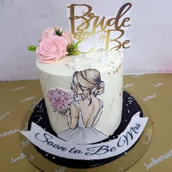 Bride To Be Cake 01