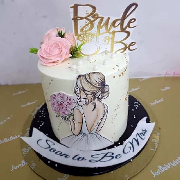 Bride To Be Cake 01