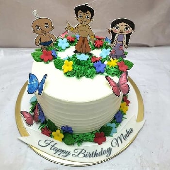 Chota Bheem Birthday Cake 01