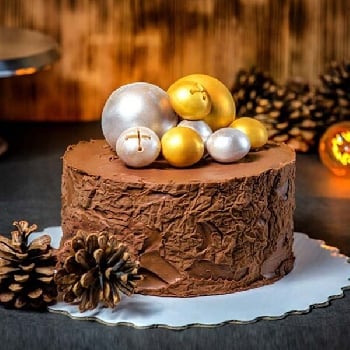 Christmas Chocolate Cake