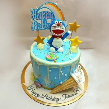 Doraemon Fondant Cake