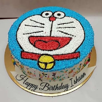 Doremon Face Cake