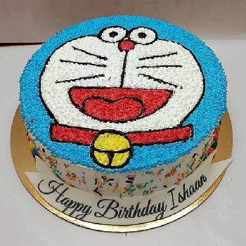 Doremon Face Cake